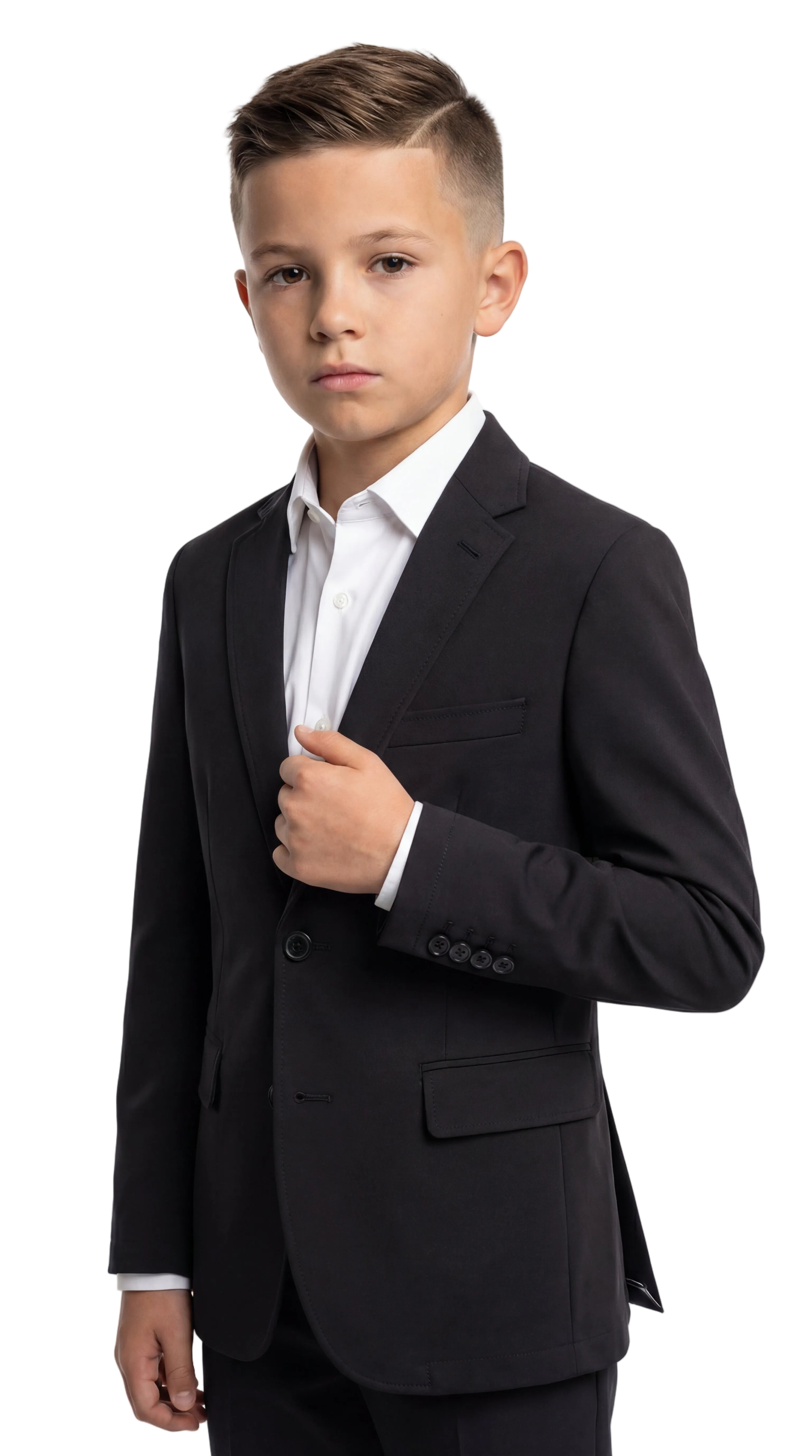 Zeke Boys Stretch Jacket Black
