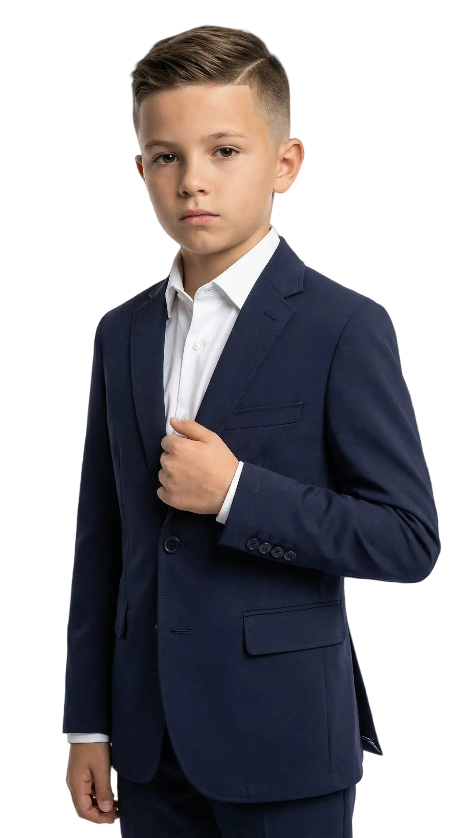 Zeke Boys Stretch Jacket Navy