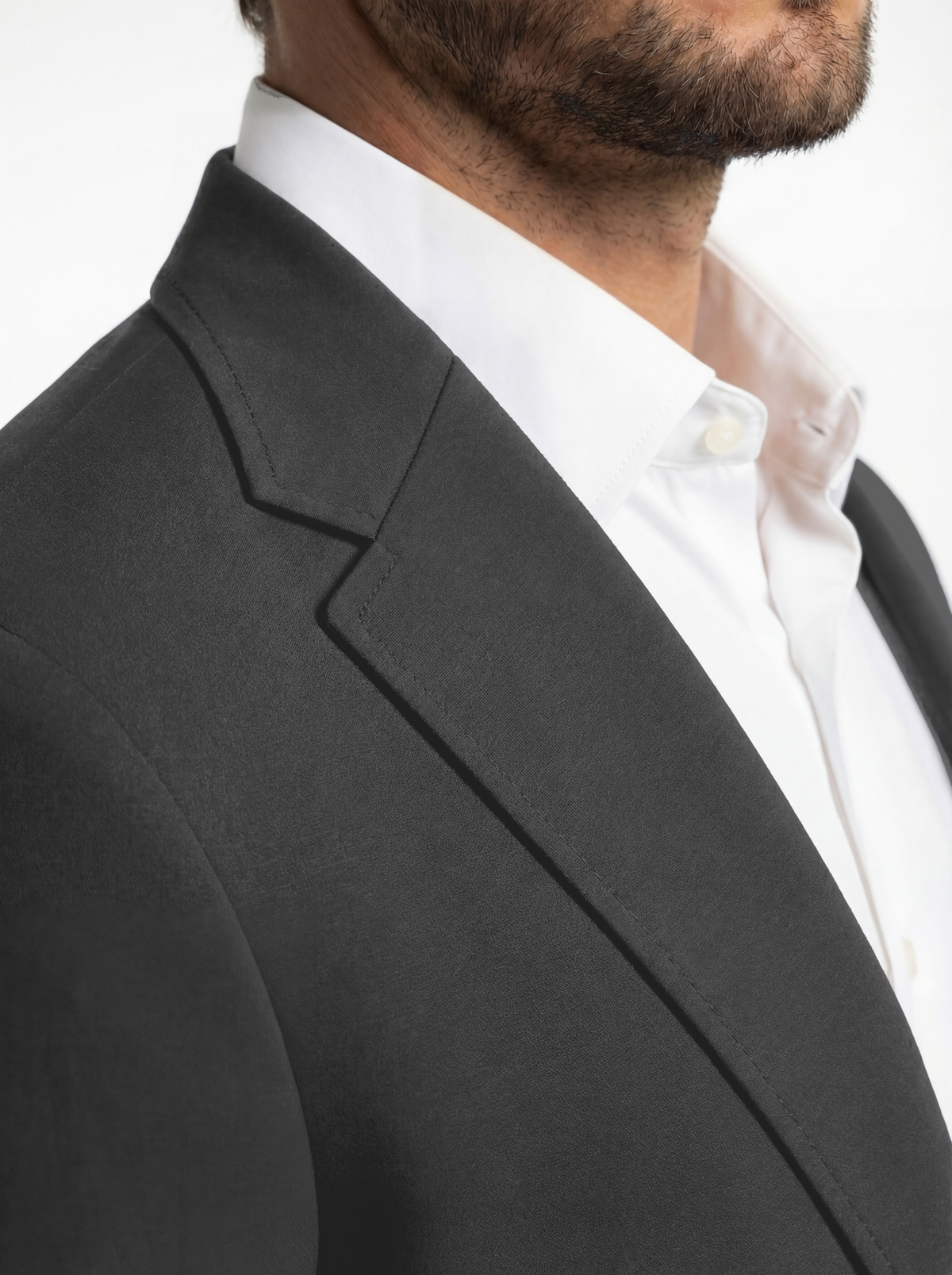 Zeke Stretch Jacket Patch Pocket Charcoal
