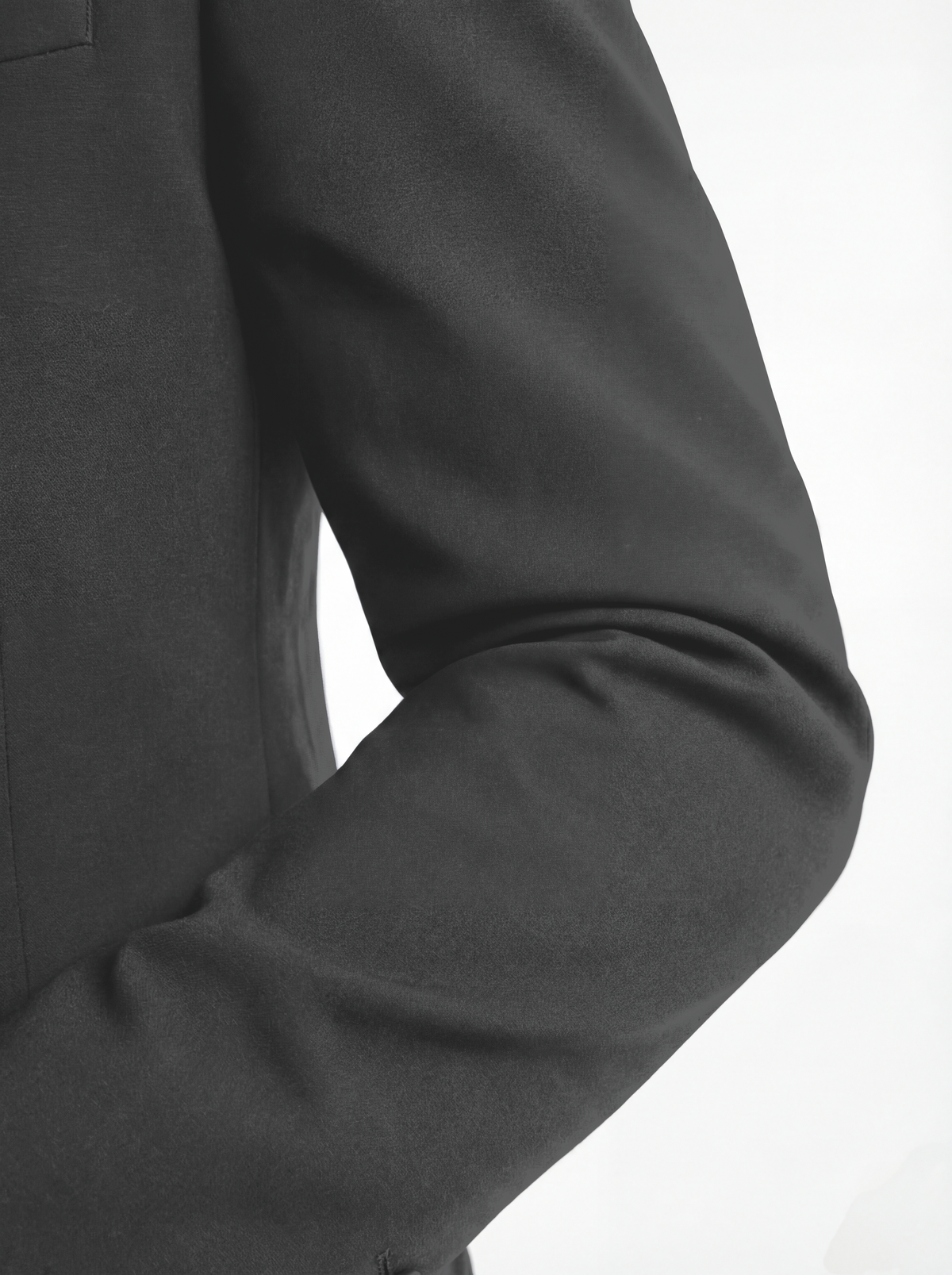 Zeke Stretch Jacket Patch Pocket Charcoal