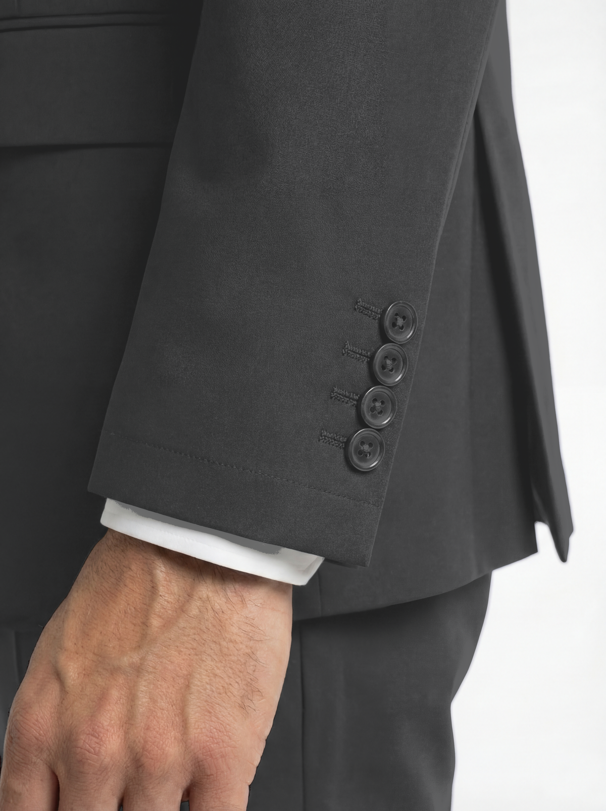 Zeke Stretch Jacket Patch Pocket Charcoal