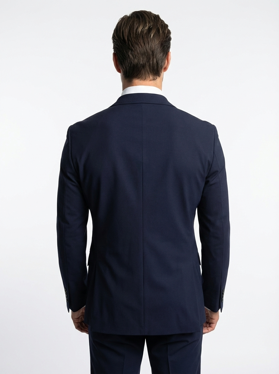 Zeke Stretch Suit Navy