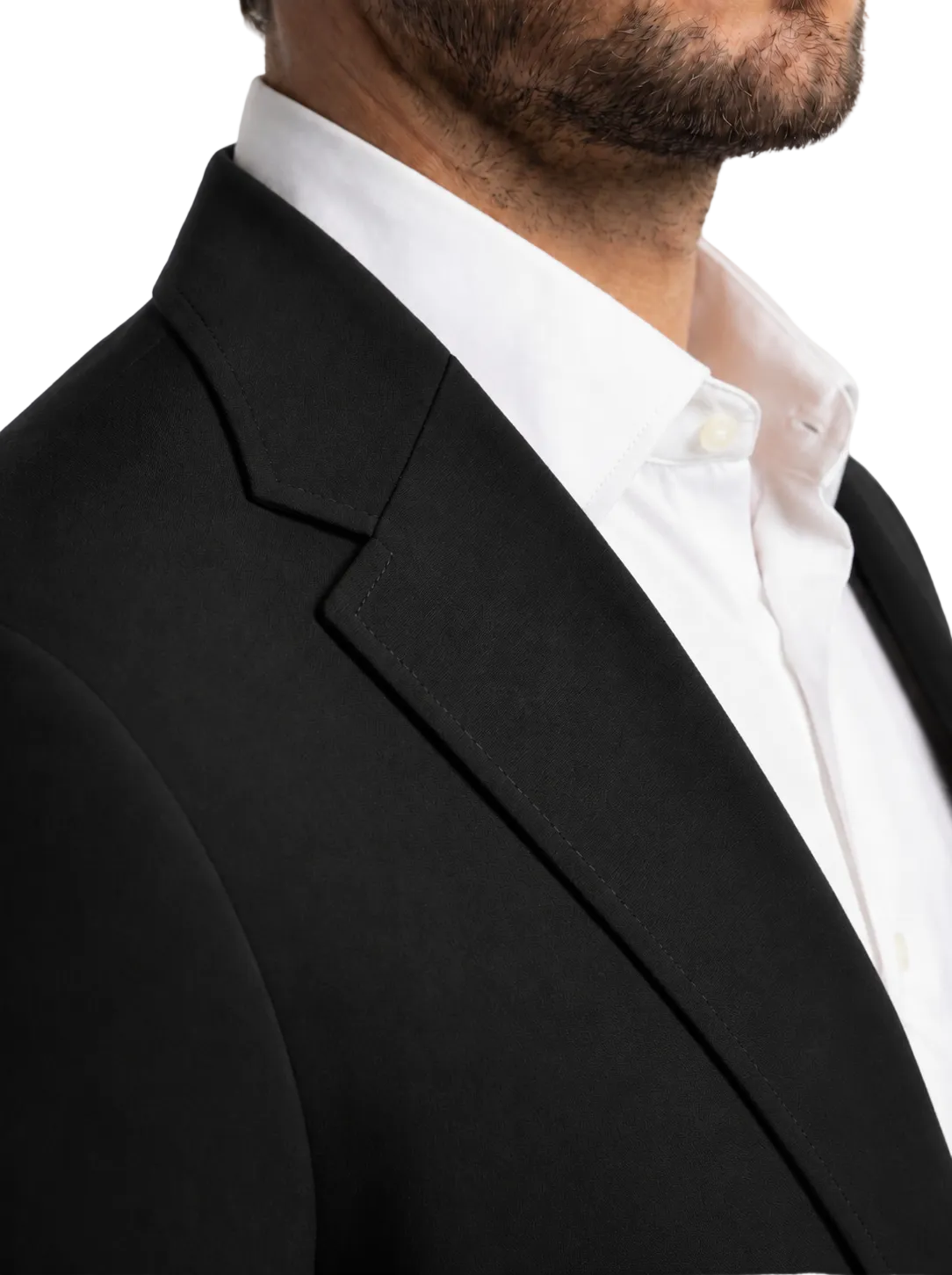 Zeke Stretch Suit Black