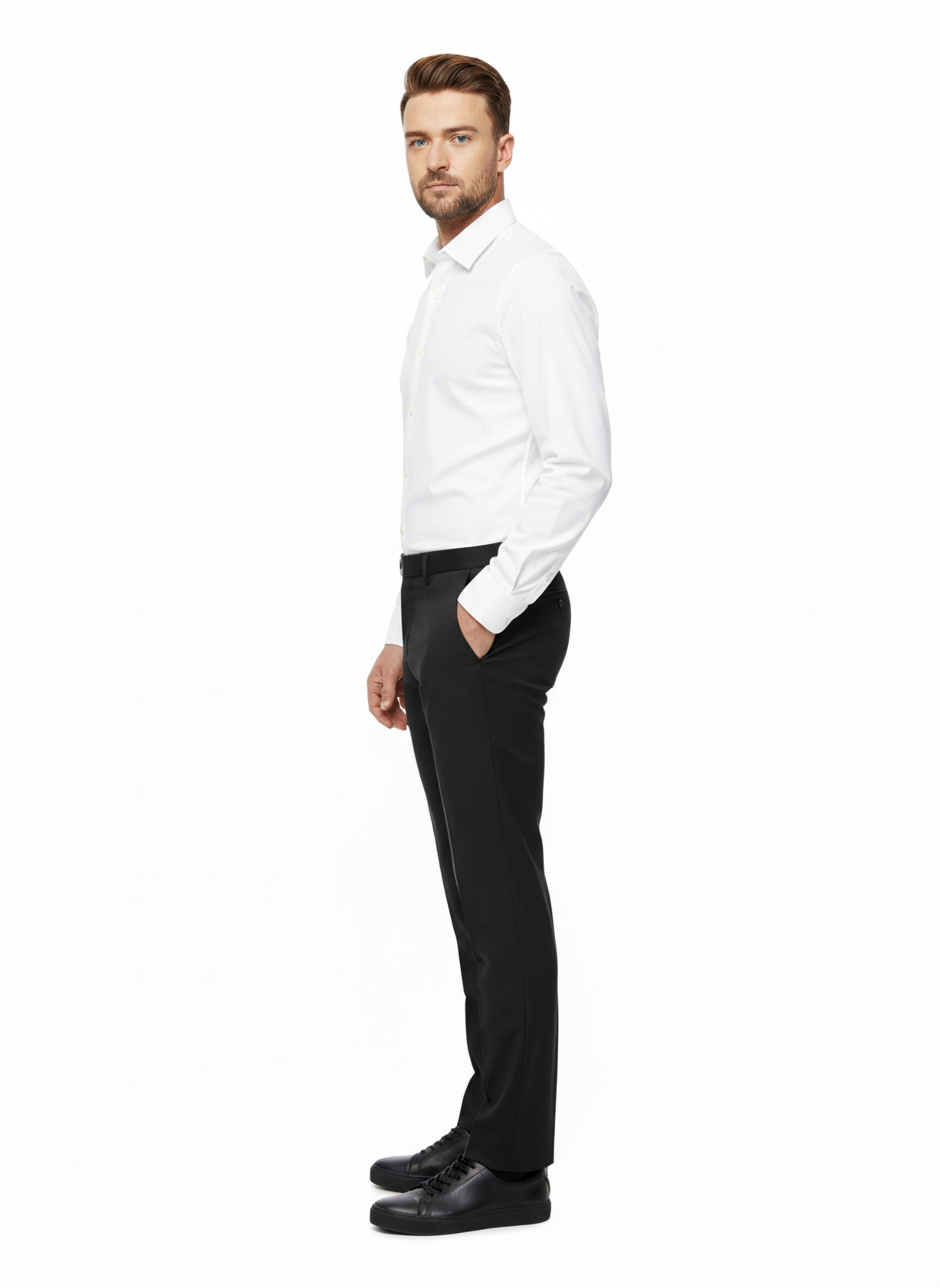 Zeke Stretch Pants Black